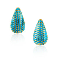 Sahira Jewelry Design - Celine Cubic Zirconia Raindrop Earring