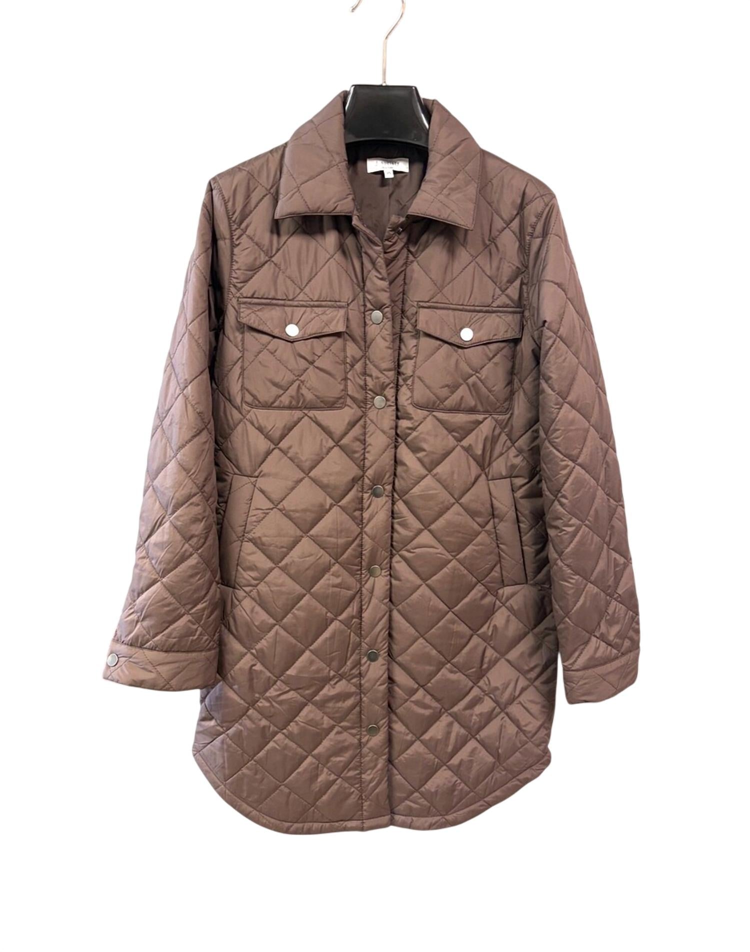 J. Society - Women Long-Quilted Jacket