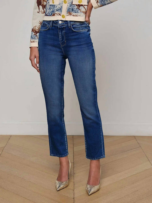 L'Agence - Celestia Slim-leg Jeans