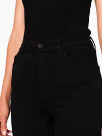 DL1961 - Women's Bridget Bootcut High Rise Jeans in hail - women's jeans - view 4