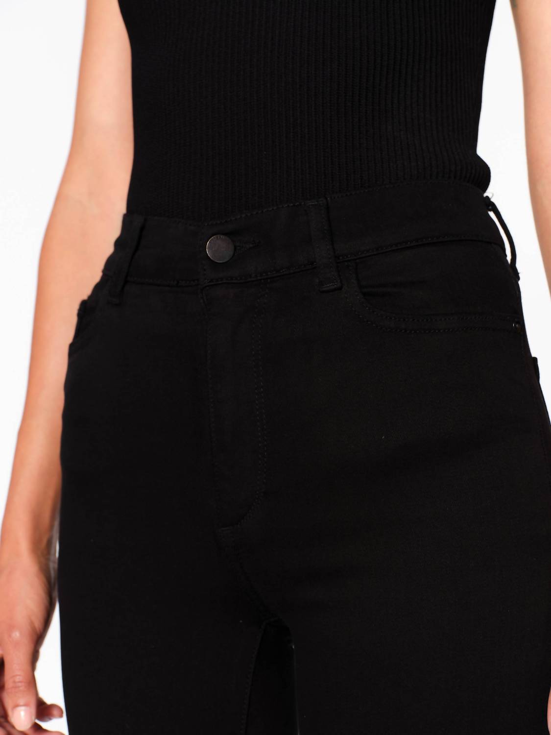 DL1961 - Women's Bridget Bootcut High Rise Jeans in hail - women's jeans - view 4