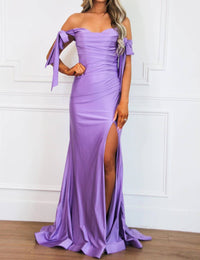 Cinderella Divine - Southern Class Bow Sleeve Formal Dress
