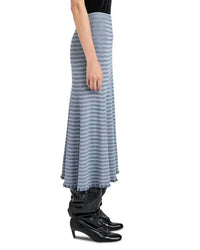 Proenza Schouler Stina Midi Skirt in slate - women's skirt - alternate view