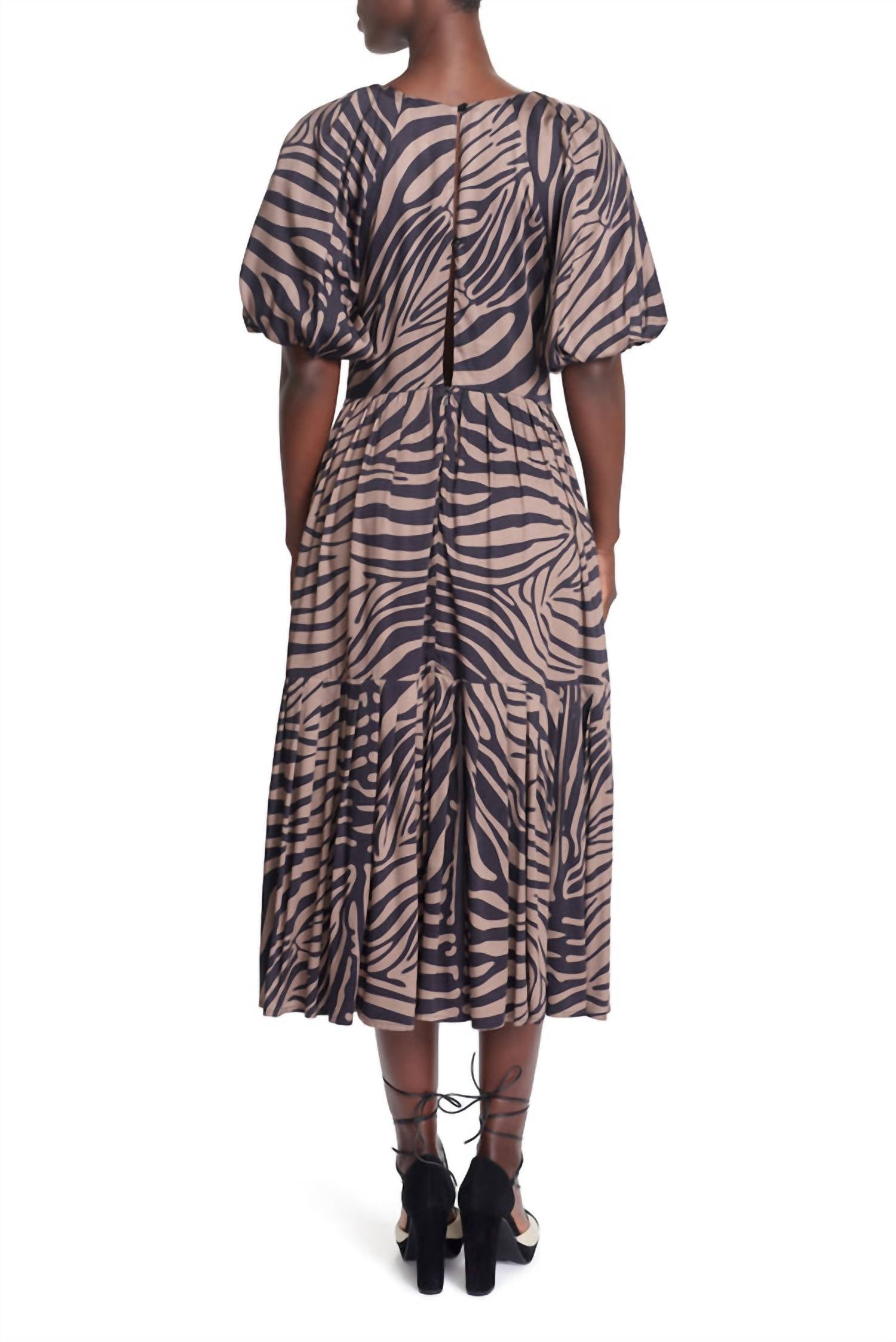 Corey Lynn Calter - Zebra Midi Dress