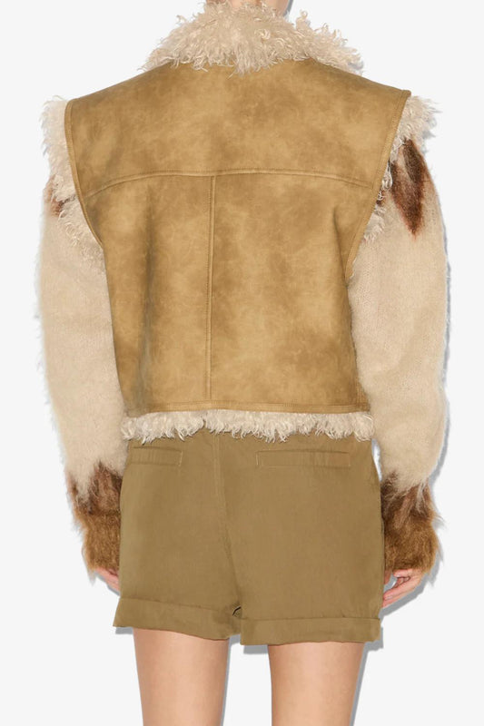 Isabel Marant - Clara Reversible Faux Fur Vest
