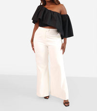 Rebdolls - Garden Rose Bell Bottom Pants