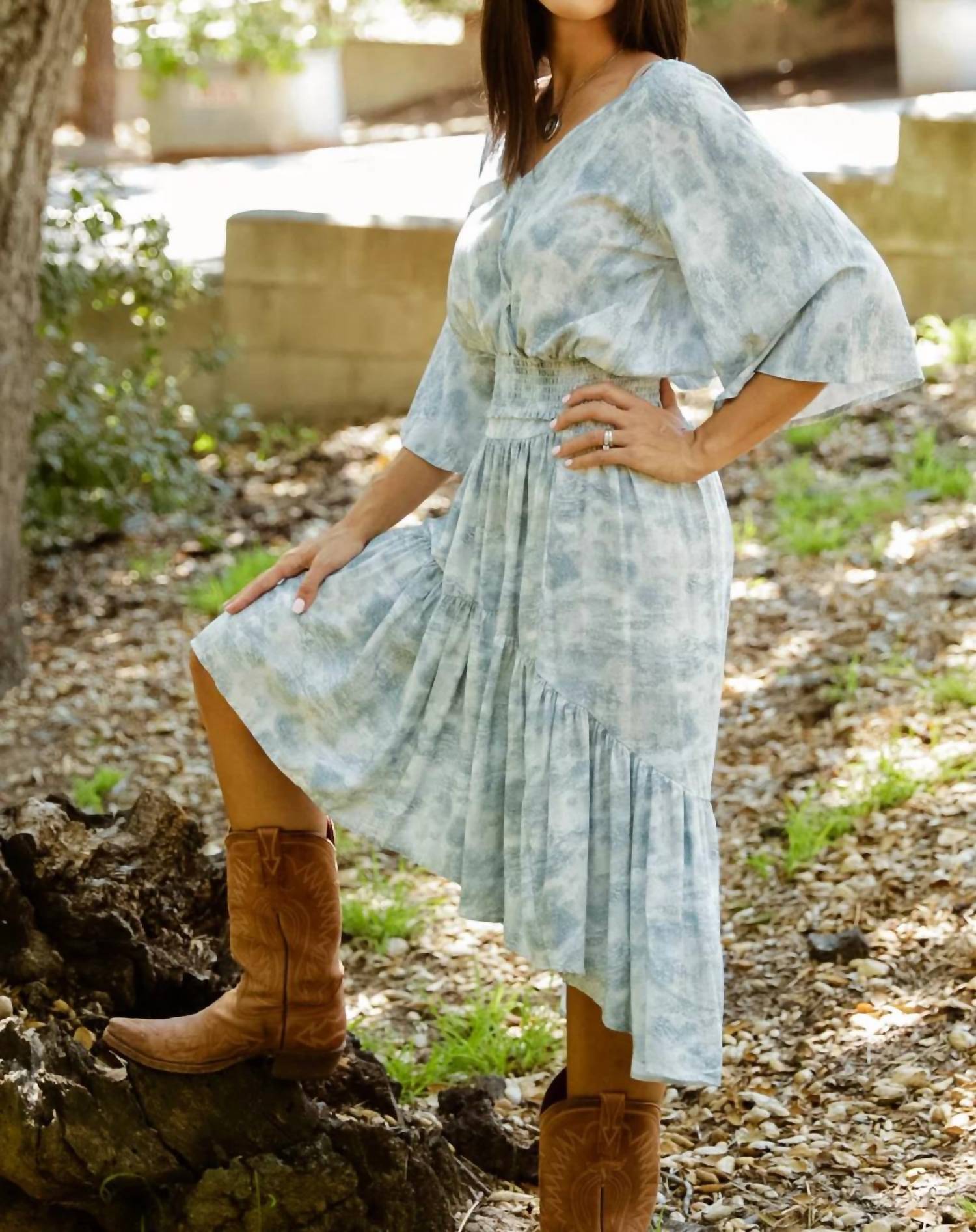 Lovlei - Penny Smocked Waist Top