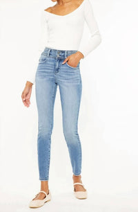 Kancan - High Rise Double Button Jeans