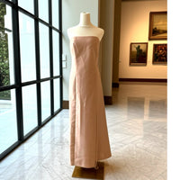 Alfred Sung - Strapless Satin Gown Formal Dress