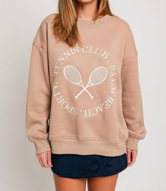 Le Lis - Palm Beach Tennis Club Sweatshirt