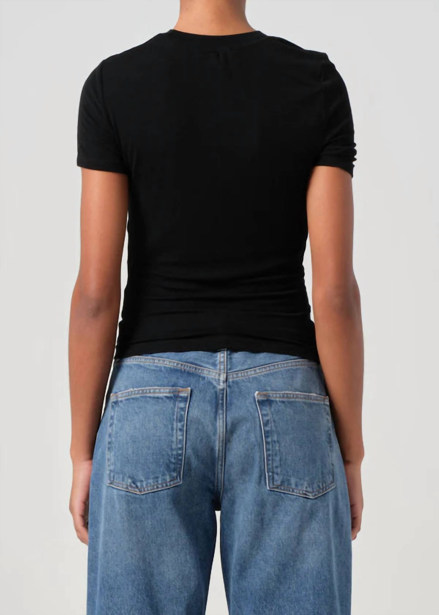 Agolde - Lissa Crew Short Sleeve Top