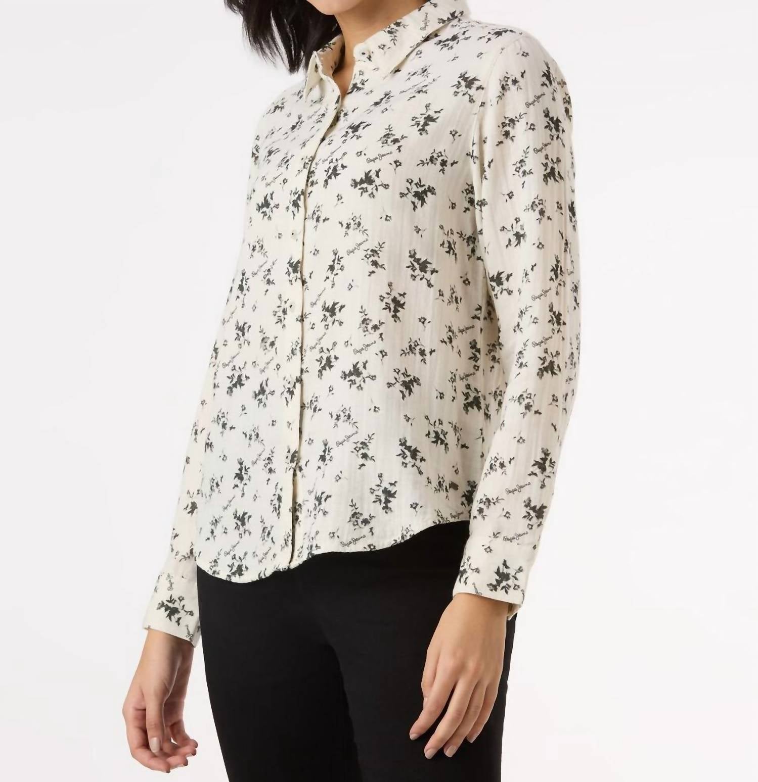 Dylan - Floral Print Long Sleeve Shirt
