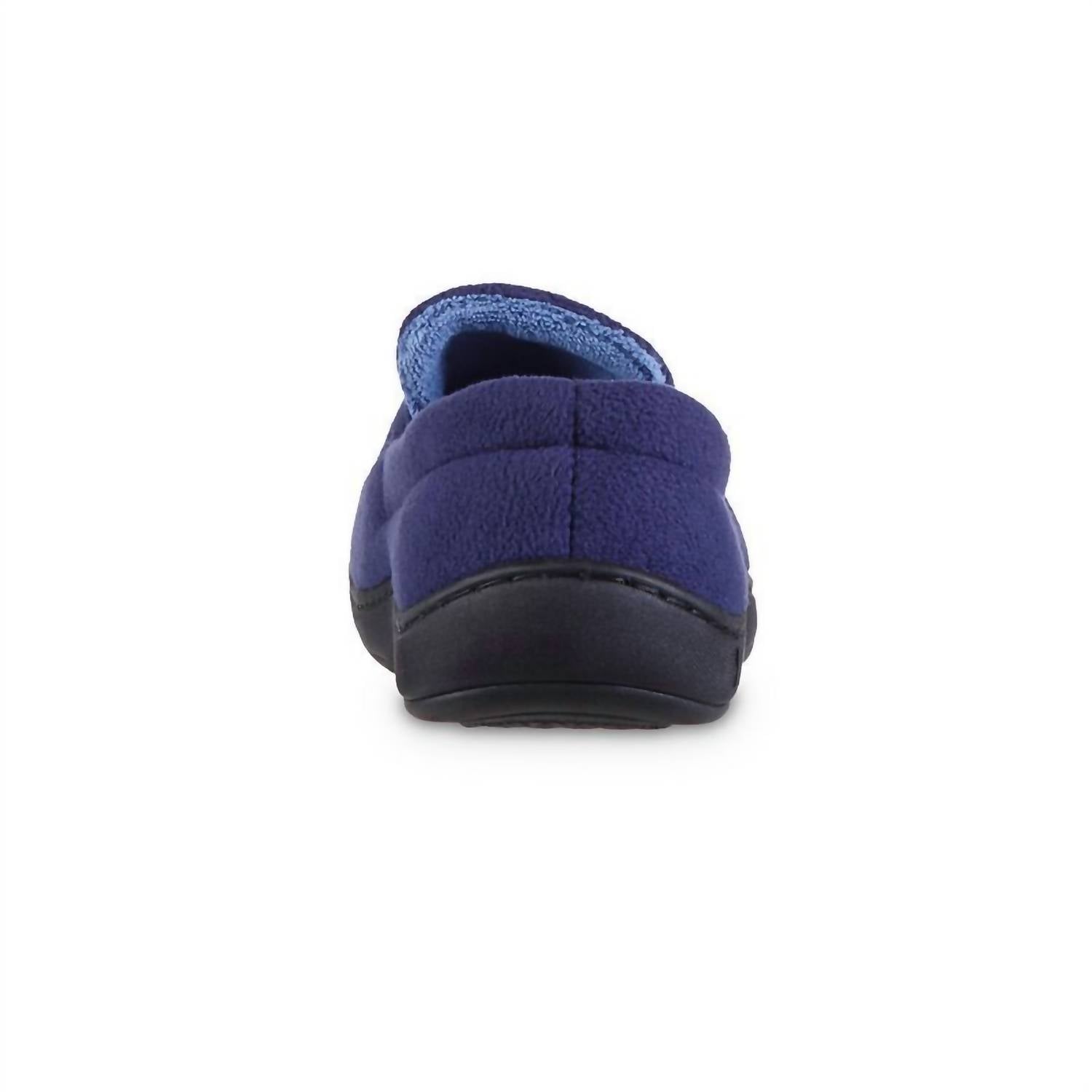 Isotoner - Men's Roman Recycled Fleece Moccasin Slippers