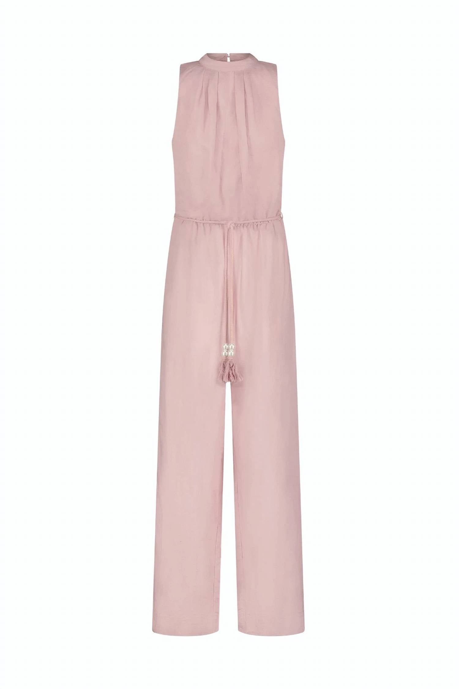 The Noli Shop - Fernanda Linen Jumpsuit