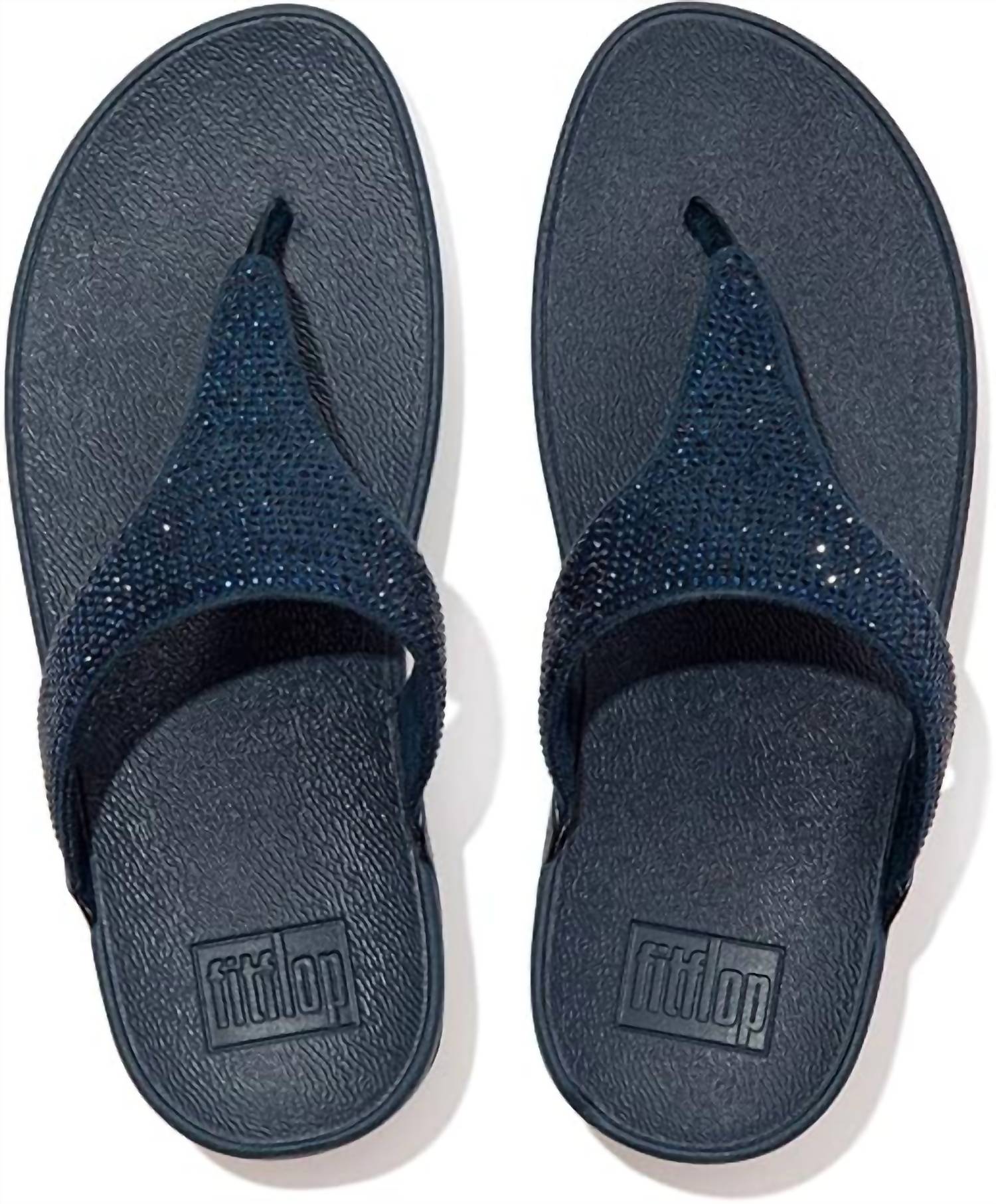 Fitflop - Women's Lulu Crystal Embellished Toe-post Sandals