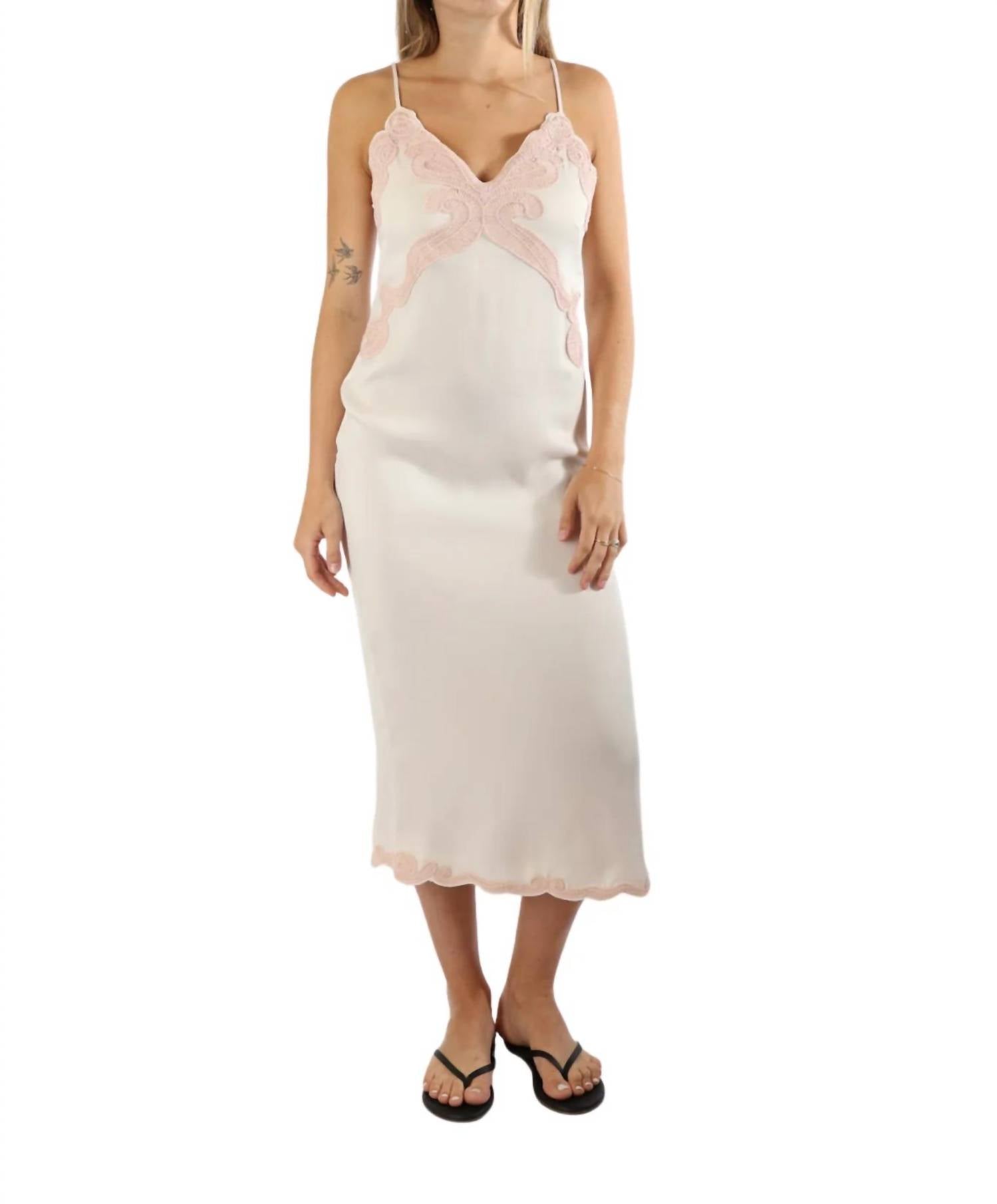 Rag & Bone - Ann Embellished Slip Dress