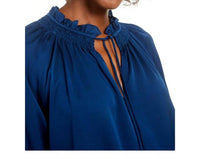 Current Air - Cropped Twist Bow Tie Top