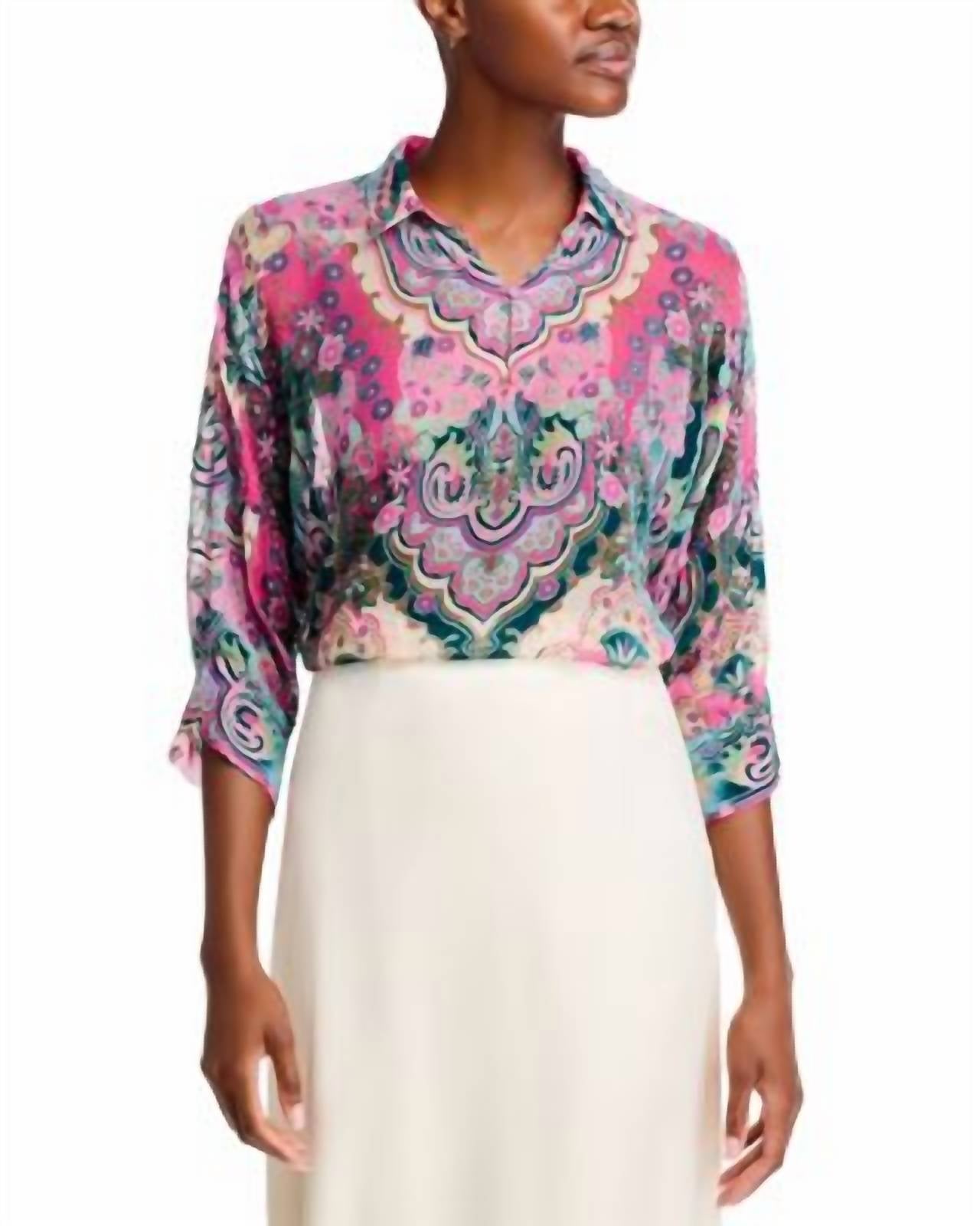 Johnny Was - Women's Marlow Burnout Blouse