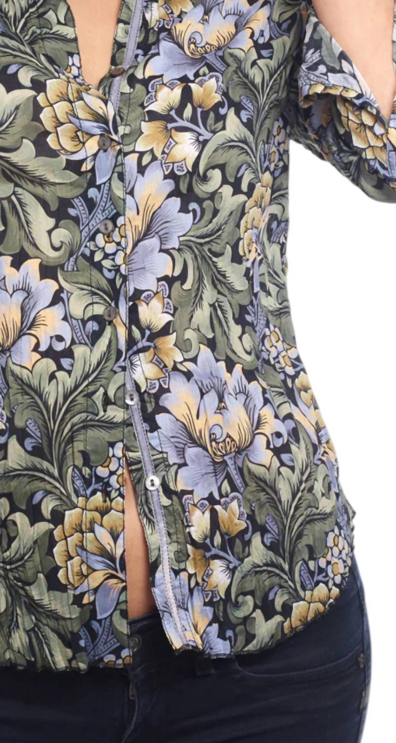 Cino - Tikal Button Up Blouse
