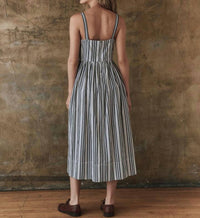 The Great. - Reyes Sleeveless Midi Dress