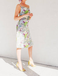 Candice Held - Helena Reversible Satin Midi Slip Dress