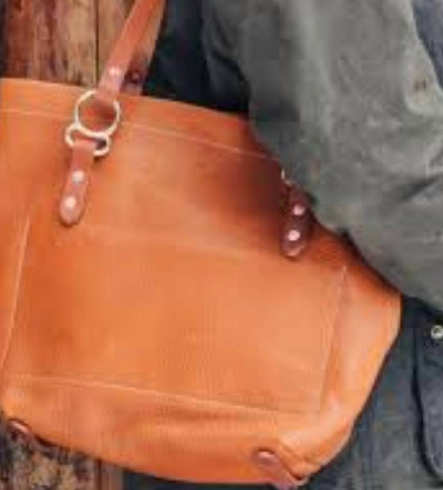 Copperdot Leather Goods - Medium Tote Bag