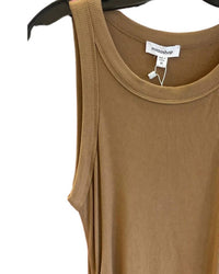 Mittoshop - Women's Rib Ruched Side Tank Dress