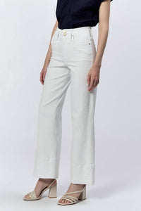 Dear John Denim - Holly High Rise Wide Hem Straight Jeans