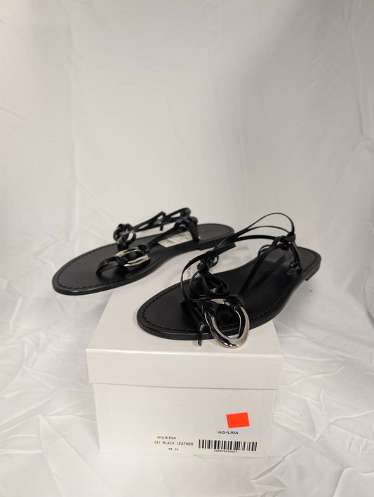 Aqua - Women's Ilria Ankle Tie Sandals