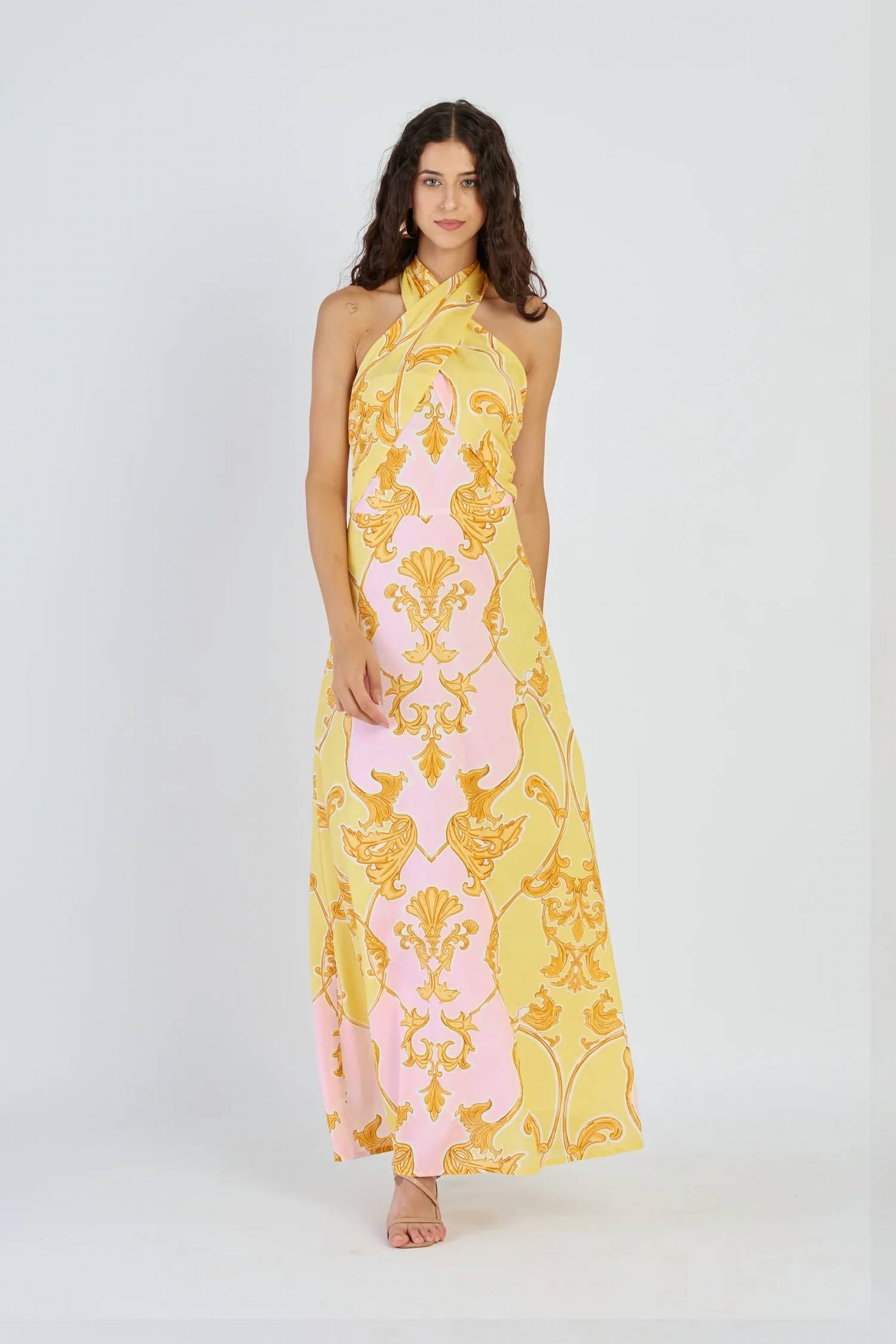 Beyond By Vera - Jules Halter Dress