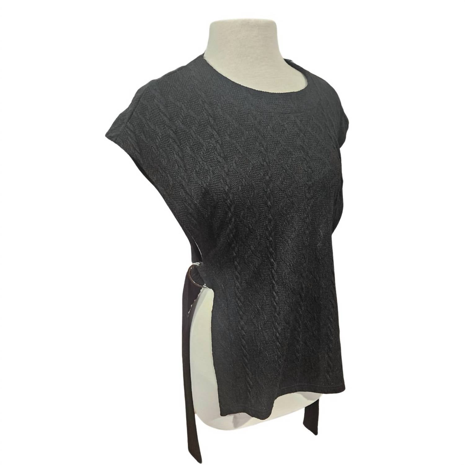 Artex - Textured Side-Ties Vest