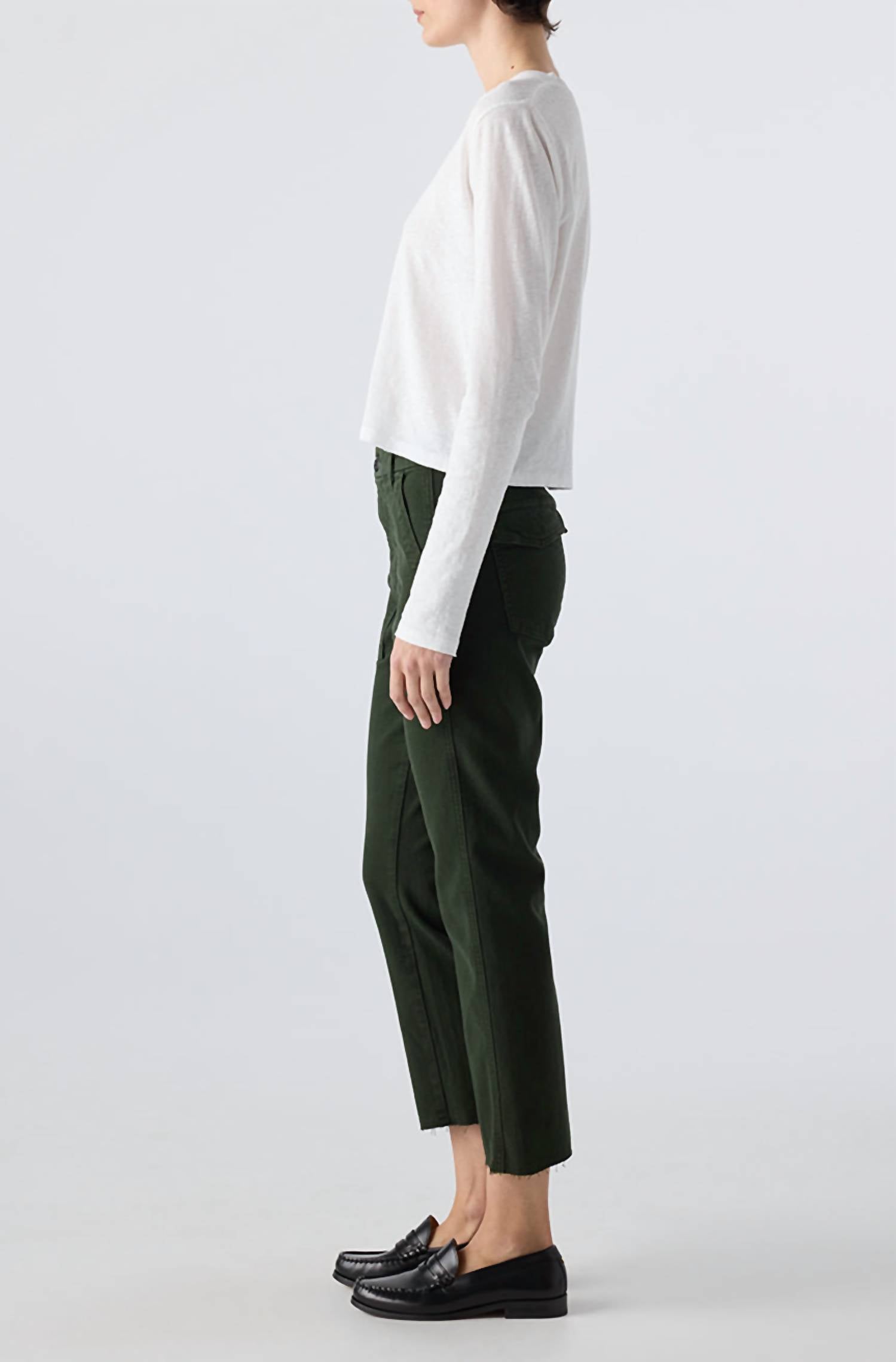 Amo - Denim Easy Army Trouser