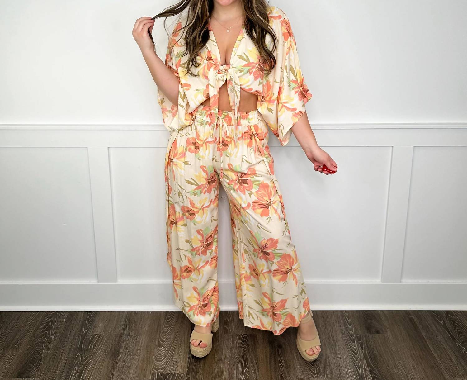 Hem & Thread - Saying Aloha High-rise Bottoms