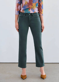 FDJ Olivia Boot Ankle Pant in spruce - women's pants