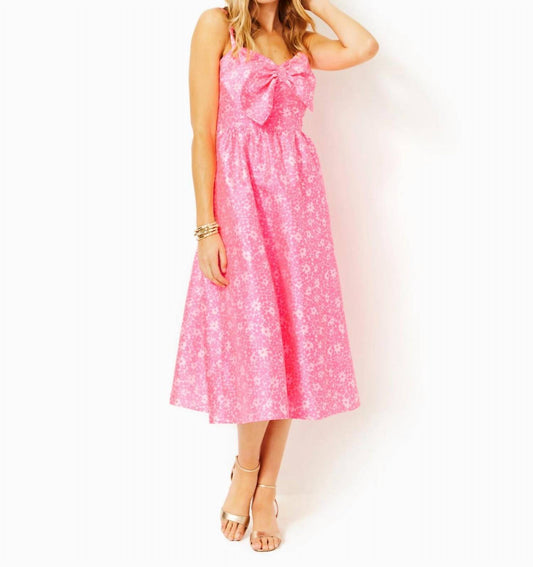 Lilly Pulitzer - Ellara Jacquard Midi Bow Dress