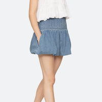 Sea - Women's Oli Denim Bubble Skirt