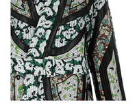 Stella Mccartney - Women's Striped Print Belted Coat