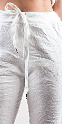 Gigi Moda - Diamante Tie-Waist Pants