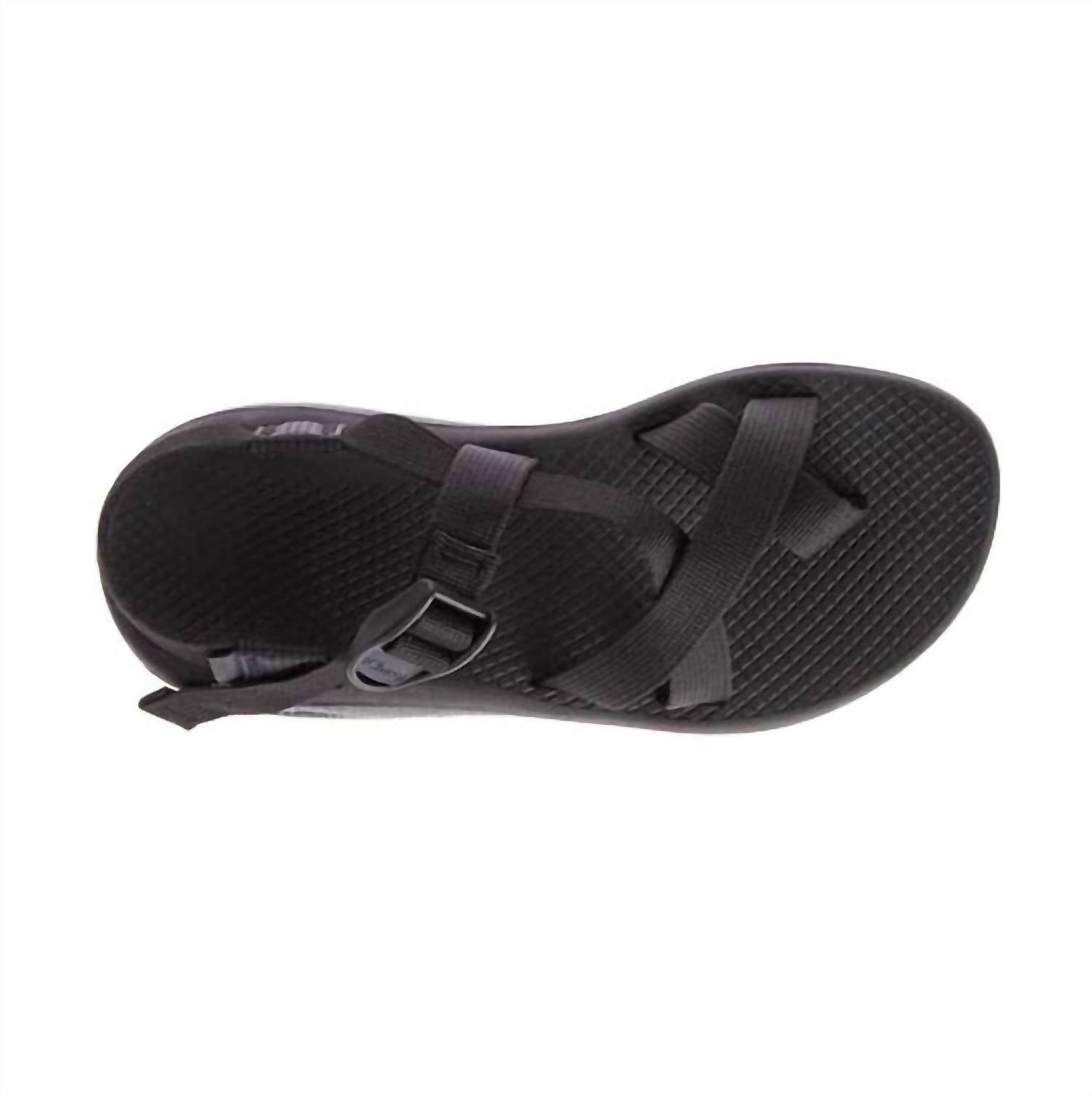 Chaco Men's Z Cloud Sandal in solid black - men's sandal - alternate view