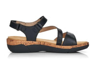Remonte Women's Jocelyn Sandal in black - women's sandal