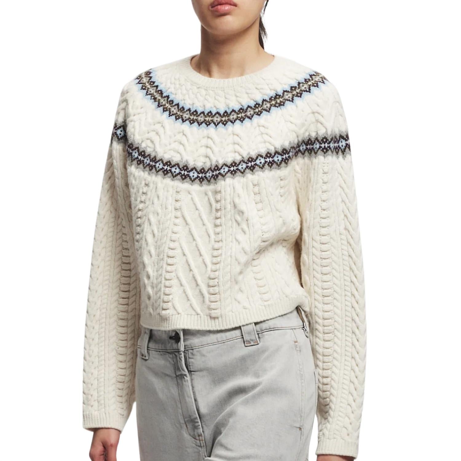 Saint Art - AINSLEY FAIR ISLE SWEATER