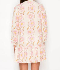 Meet Me In Santorini - Swirl Short Dress