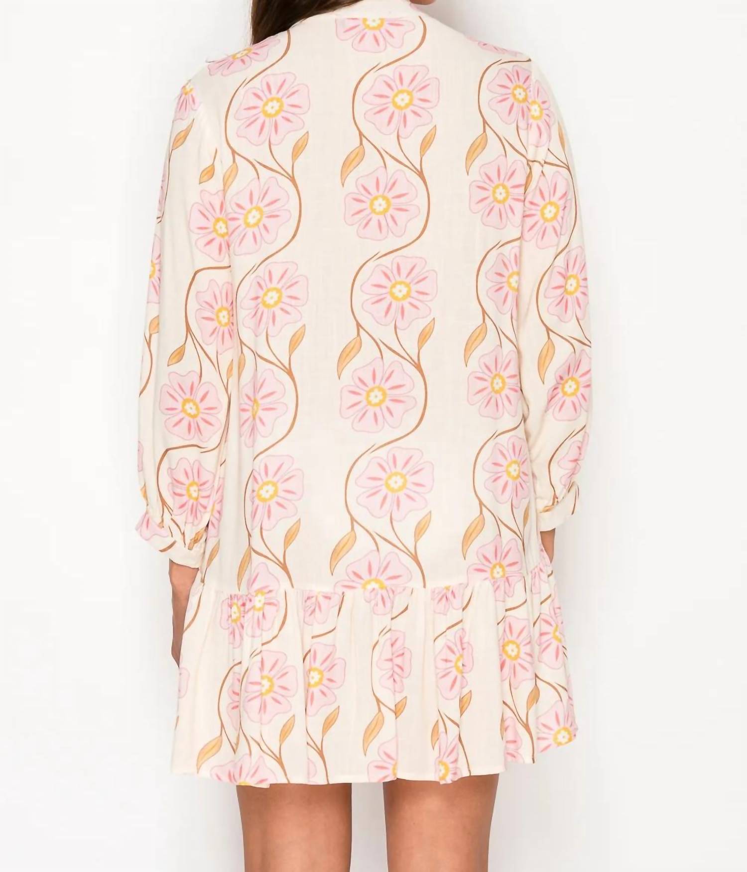 Meet Me In Santorini - Swirl Short Dress
