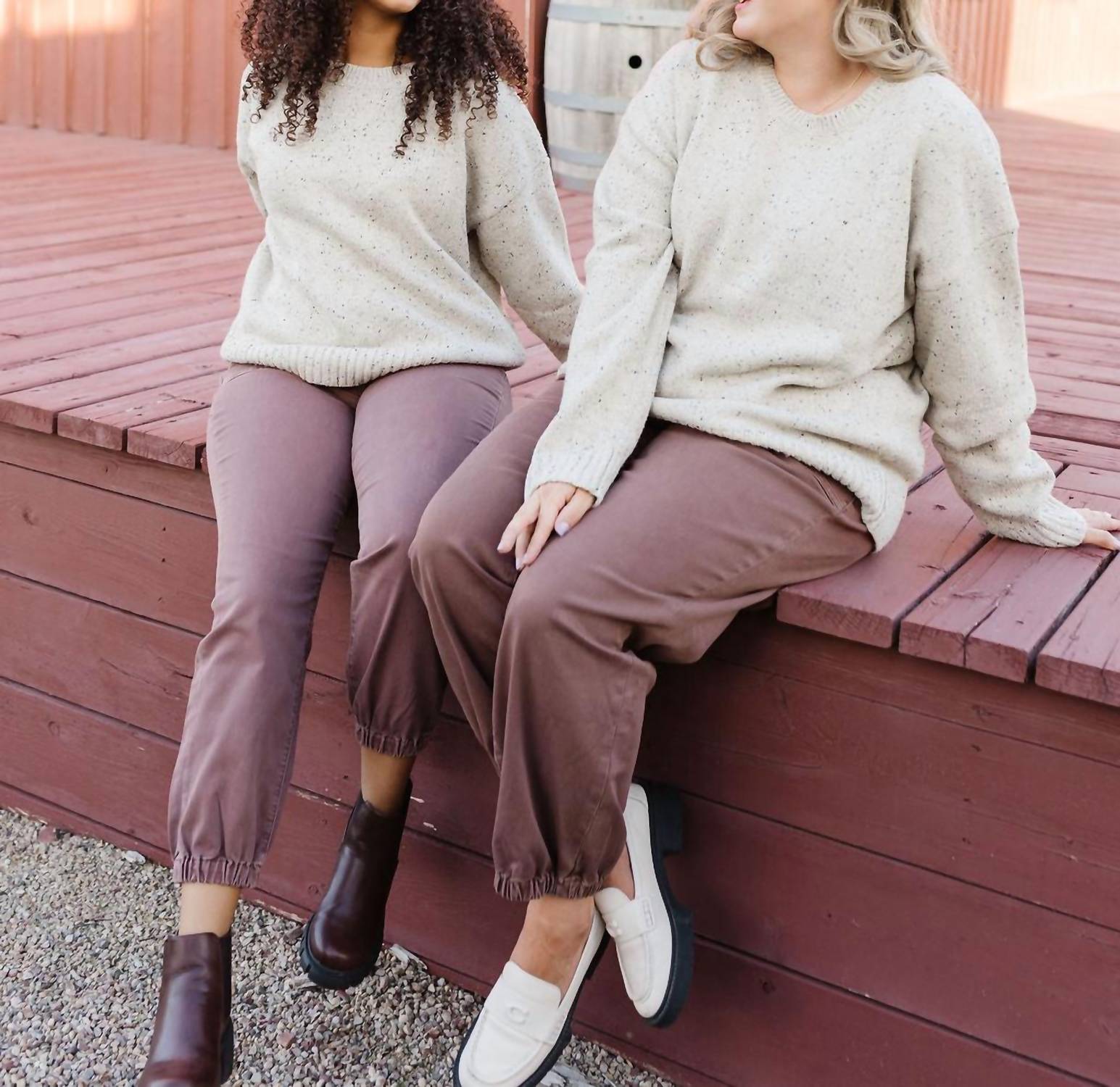 Tea N Rose - Josie Crew Sweater