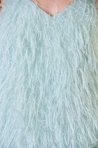 Fore Collection - Women's Celeste Feather Mini Dress