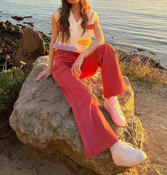 Dear John Denim - Fiona Mid Rise Wide Leg Jean