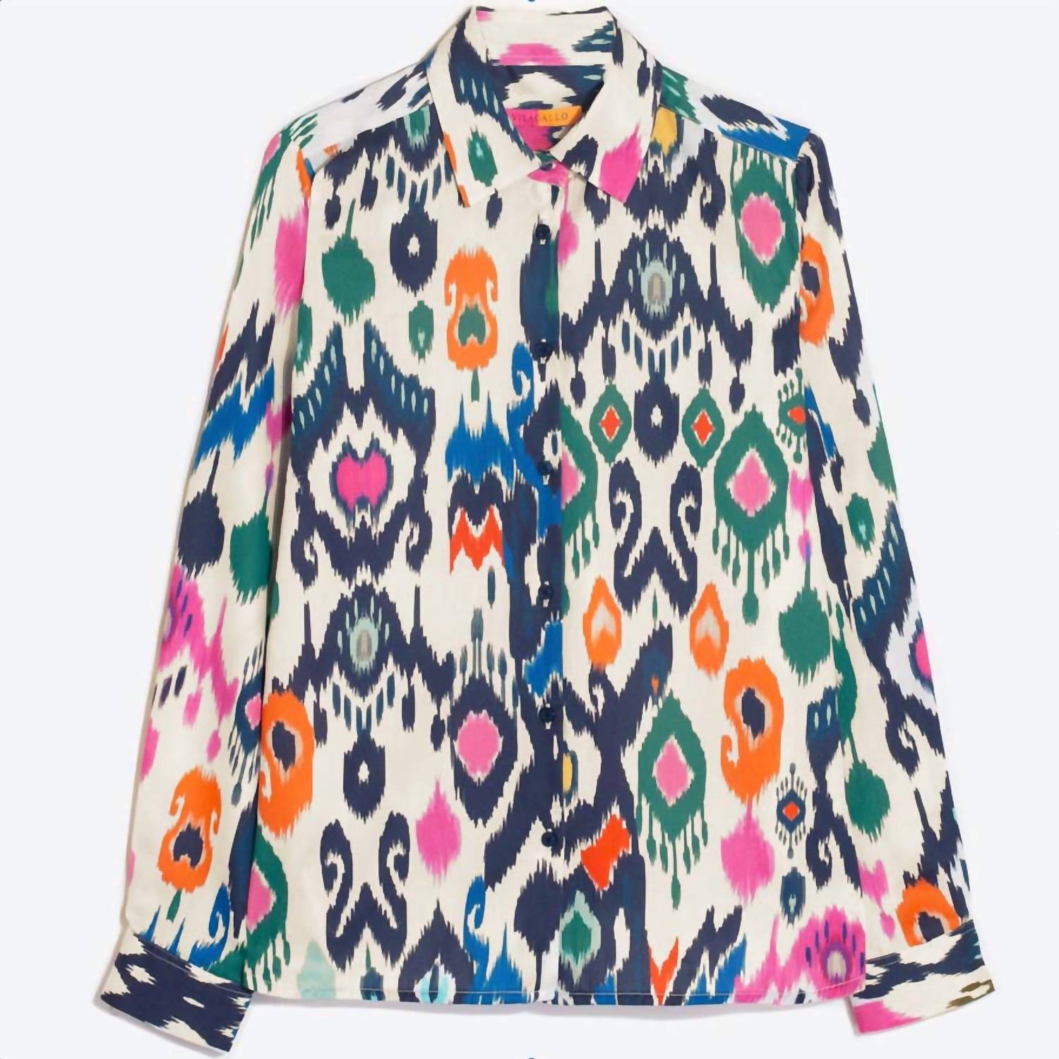 Vilagallo - Isabella Ikat Blouse