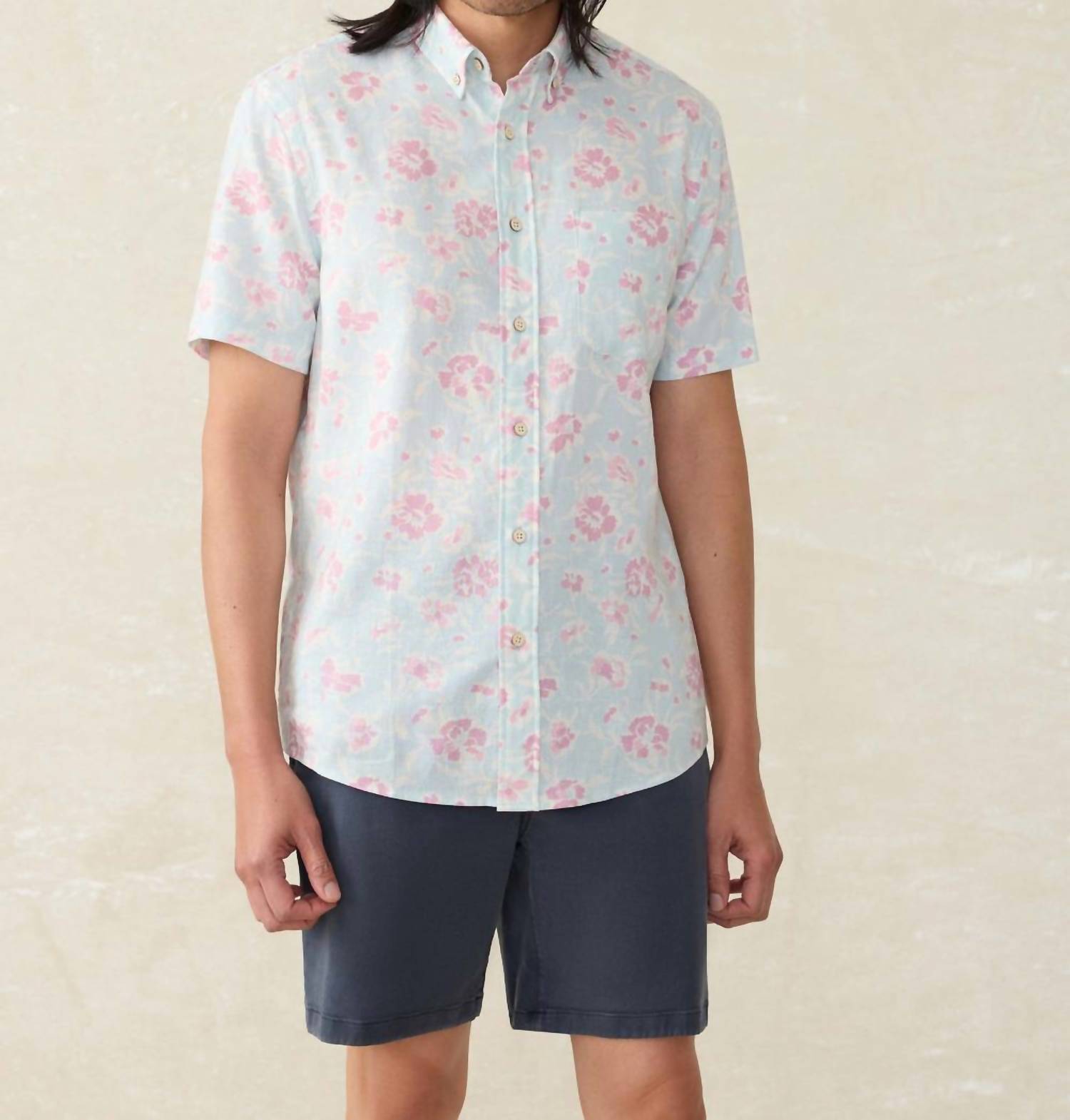 Faherty - Short Sleeve Breeze Shirt