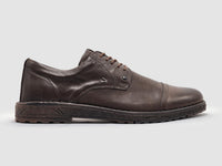 Kcr Group - Men's Derby Toe-cap Leather Dress Shoes