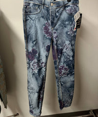 Frank Lyman - Reversible Floral Printed Jeans